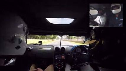 Une démonstration de pilotage à bord de la Koenigsegg One:1