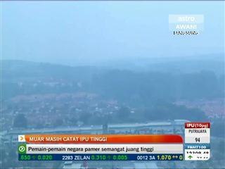 Jerebu: Muar masih catat IPU tinggi