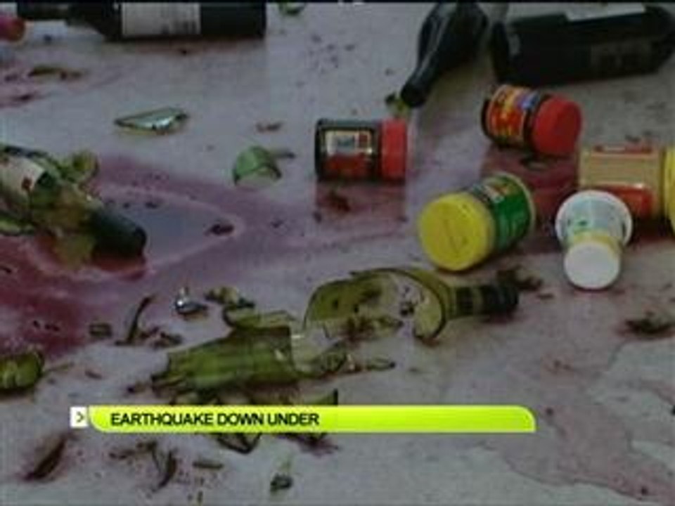 Earthquake down under