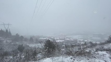 Kar yağışı etkili oluyor