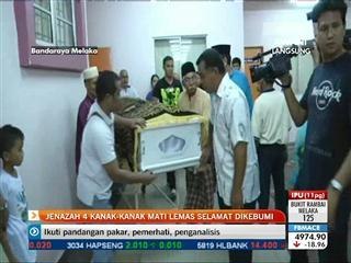 Jenazah kanak-kanak mati lemas selamat dikebumi