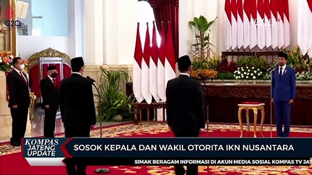 Sosok Kepala dan Wakil Otorita IKN Nusantara