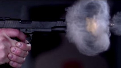 Ils ont réussi à filmer l'action d'une arme à feu au ralenti