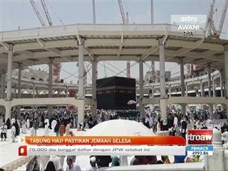 Tabung Haji pastikan jemaah selesa