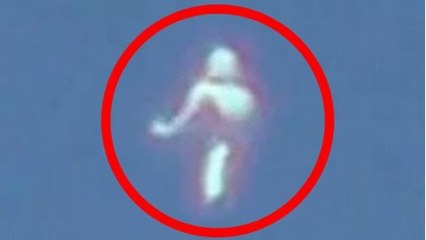 Un ovni de forme humaine filmé dans le ciel de Los Angeles