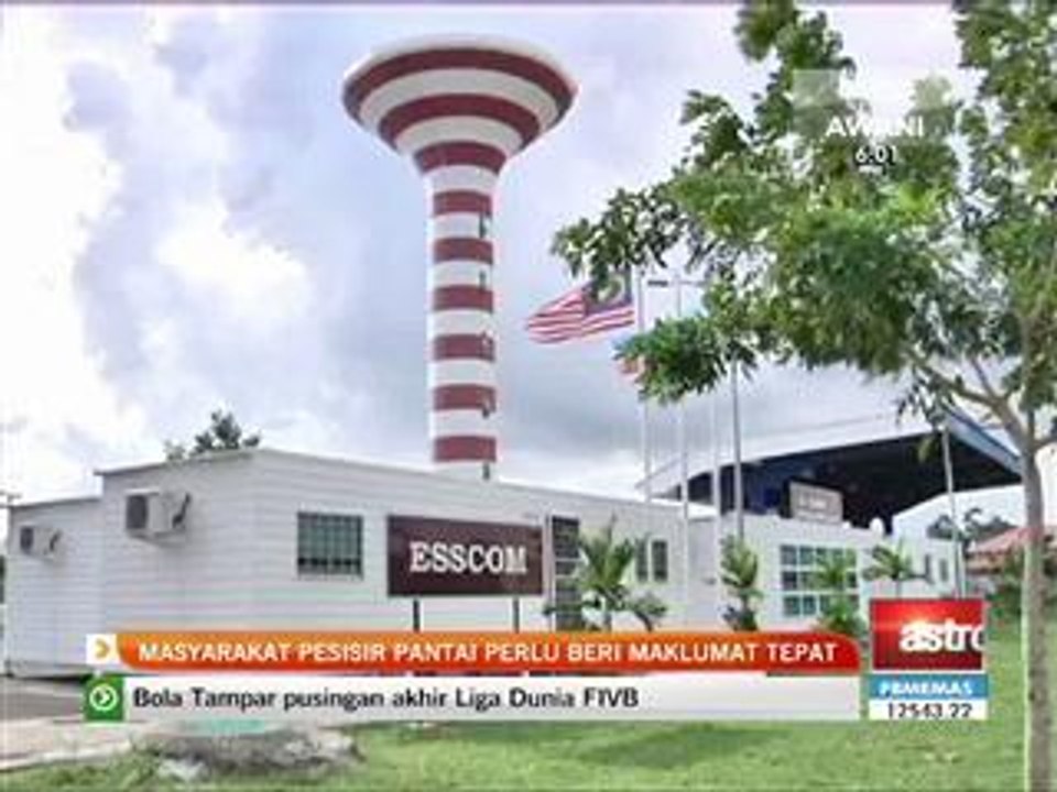 Masyarakat pesisir pantai perlu beri maklumat tepat