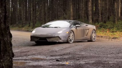 Un rallye explosif en Lamborghini WRC Stage 1