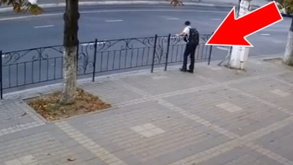 Il échappe de justesse à un crash de voiture