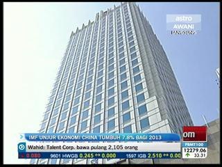 IMF unjur ekonomi China tumbuh 7.8% bagi 2013
