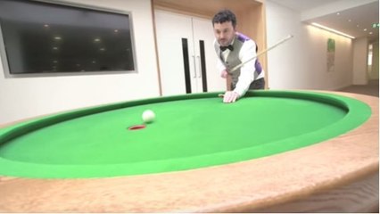 Un mathématicien invente une table de billard qui permet de gagner à tous les coups
