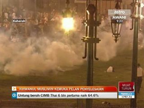 Ikhwanul Muslimin kemuka pelan penyelesaian