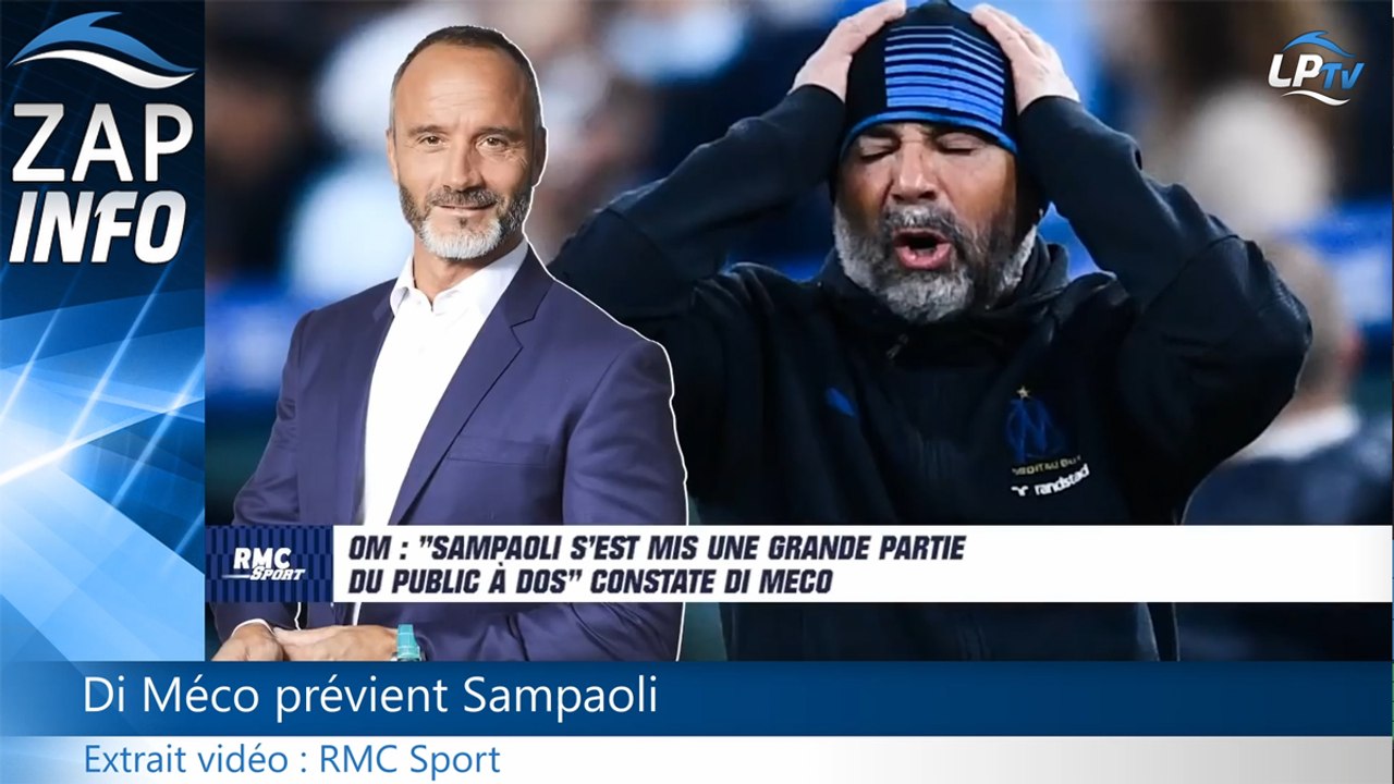 Zap OM : Di Méco prévient Sampaoli