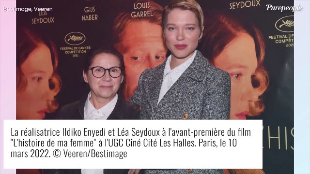Léa Seydoux : Sublime avec sa coupe garçonne, au bras de Sandor Funtek