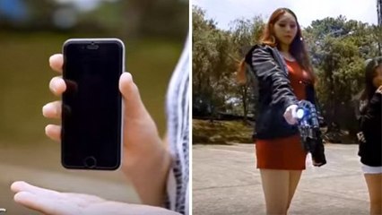 Ils ont testé la résistance de l'iPhone 6 et du Samsung S6 face au pistolet plasma