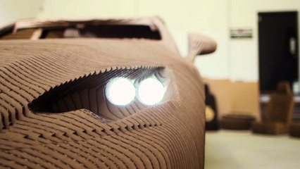 Lexus dévoile une voiture... en carton