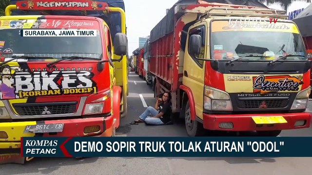 Sopir Truk di Jawa Timur Mogok Kerja, Protes Aturan ODOL! Begini Tanggapan Wagub Jatim...