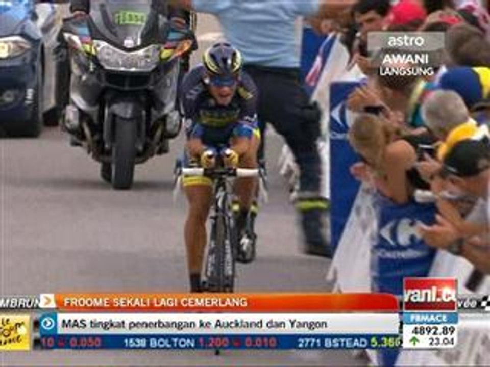 Froome sekali lagi cemerlang