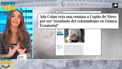 Ada Colau veta una estatua a Copito de Nieve por 'el colonialismo de Guinea Ecuatorial'