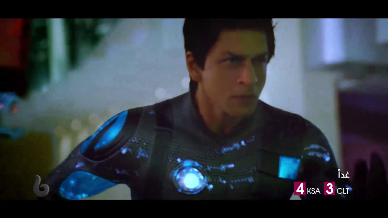 شاروخان يواجه قوى الشر بقوته الخارقة غداً في #RAONE