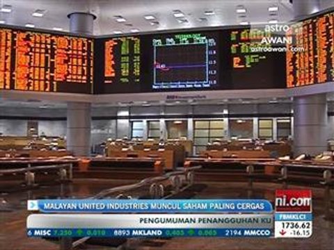Malayan United Industries muncul saham paling cergas