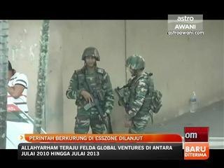 Perintah berkurung di Esszone dilanjut