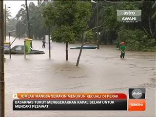 Jumlah mangsa semakin menurun kecuali di Perak