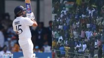 IND vs SL : Rohit Sharma Huge Six Injures Spectator Nose | Oneindia Telugu