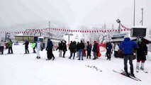 Ilgaz Dağı Kayak Merkezi, hafta sonu birçok ilden kayak tutkunlarını ağırlıyor