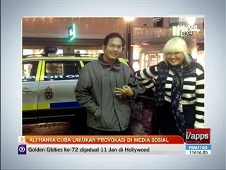 Ali hanya cuba lakukan provokasi di media sosial
