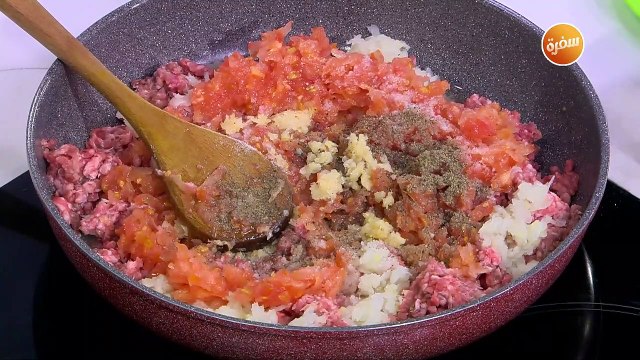 صينية بطاطس باللحمة المفرومة | نورا السادات