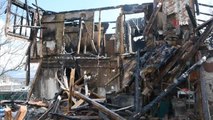 Son Dakika | Yaşlı çift yangında pencereden atlayarak kurtulmuştu, evlerinden geriye enkaz kaldı