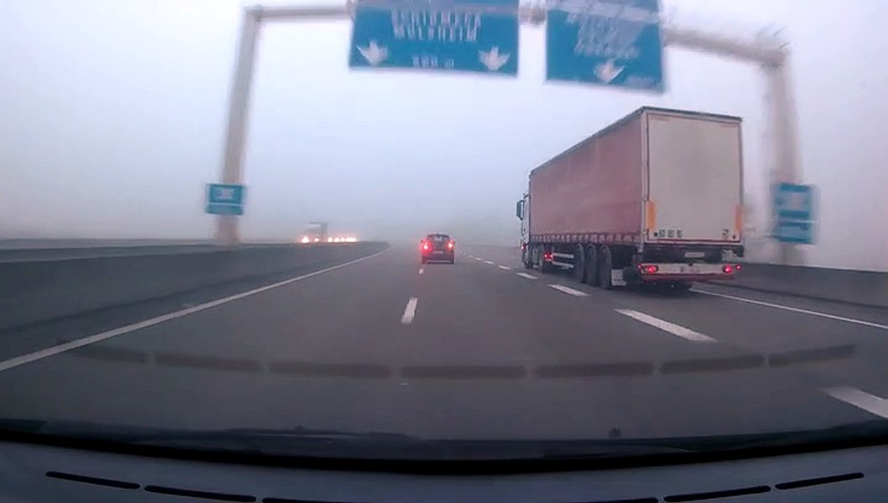 Car passing me on the right