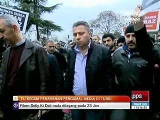 EU kecam penahanan pengamal media di Turki