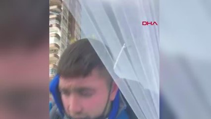 20 LİRAYI BEĞENMEDİ, GELİN ARACININ ÜZERİNDE YOLCULUK YAPTI