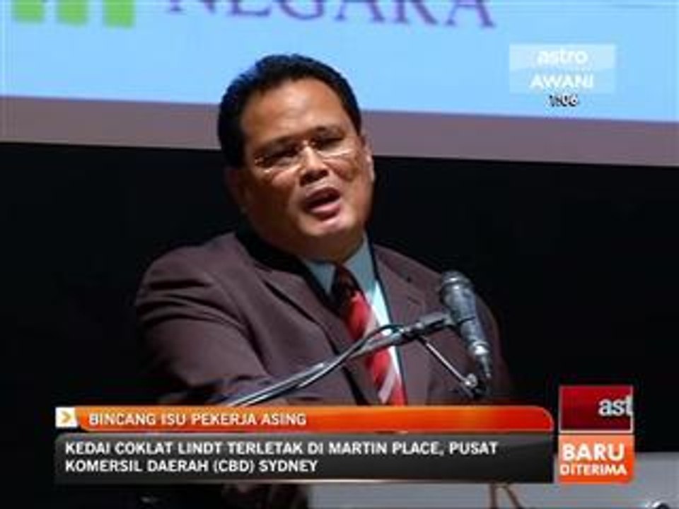 Bincang isu pekerja asing