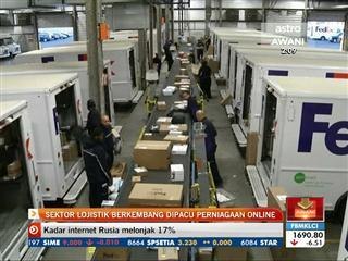 Sektor lojistik berkembang dipacu perniagaan Online