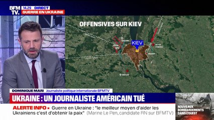 Guerre en Ukraine: un journaliste américain tué par balle à Irpin ce dimanche