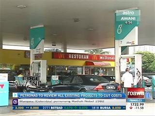 Petronas to review all existing projects to cut costs