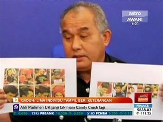 Gaduh: Lima individu tampil beri keterangan