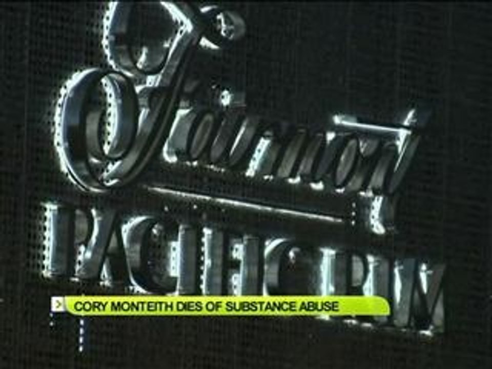 Glee actor Cory Monteith dies of substance abuse