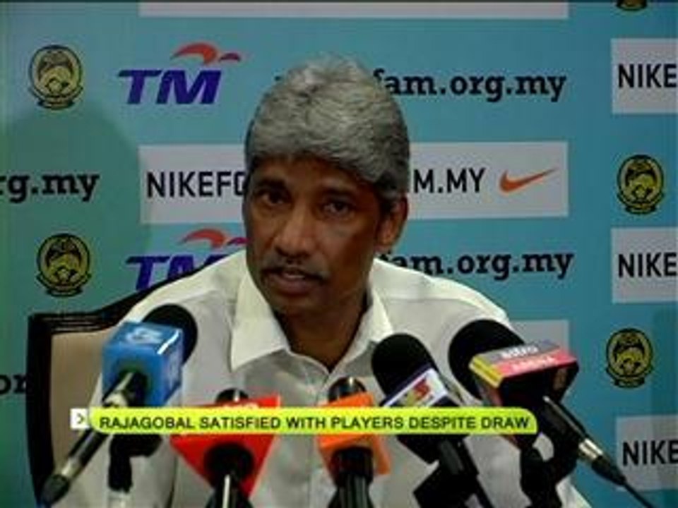 Rajagobal satisfied with players despite draw