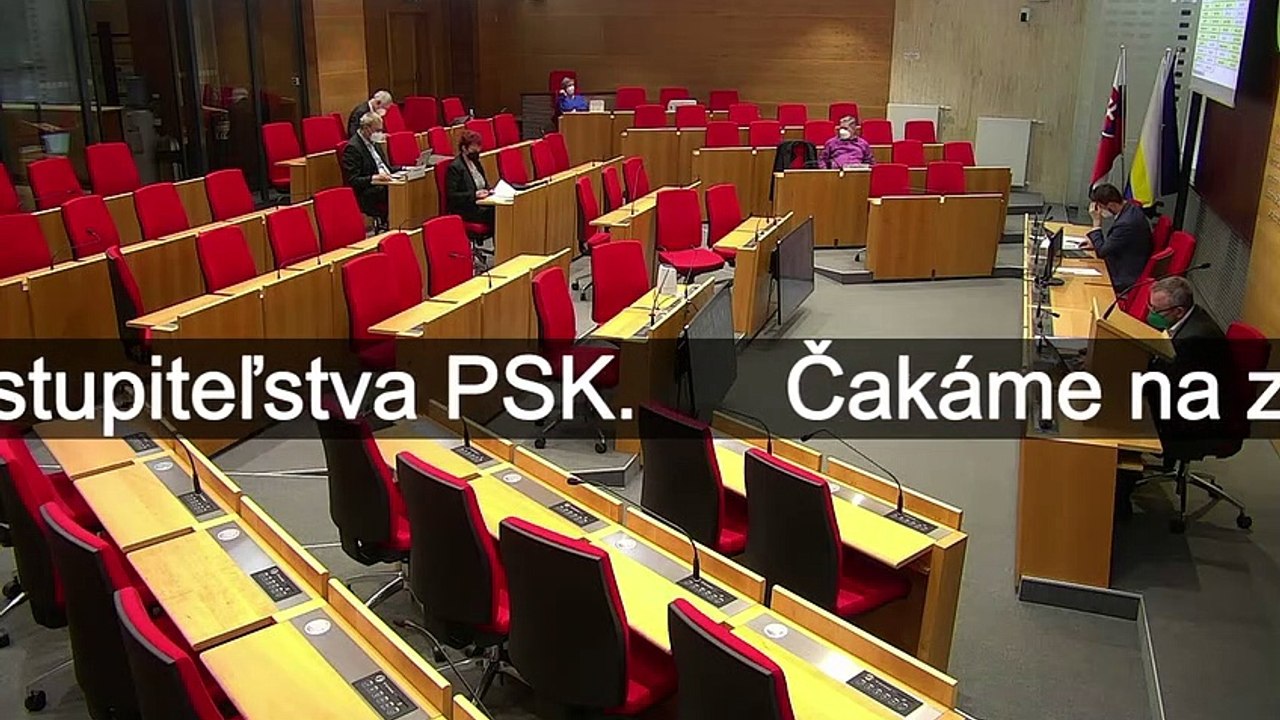 PREŠOV-PSK 34: Záznam zasadnutia Zastupiteľstva Prešovského samosprávneho kraja (PSK)