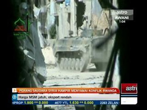 Perang saudara Syria hampir menyamai konflik Rwanda