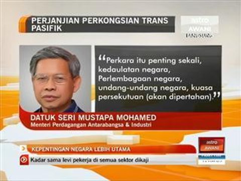 Kepentingan negara lebih utama