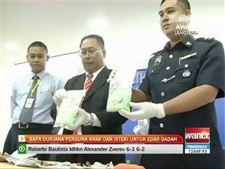 Bapa durjana perguna anak dan isteri edar dadah