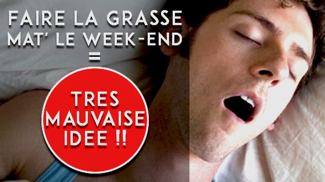 Pourquoi ne faut-il pas dormir tard le week-end ?