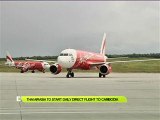 Thai Airasia to start daily direct flight to Cambodia