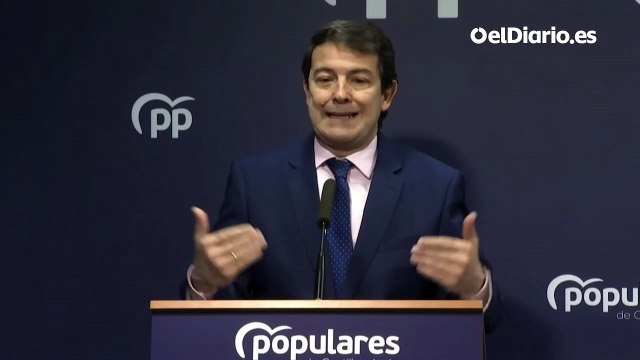 Mañueco expresa sorpresa por las palabras de Casado ante el PPE sobre los acuerdos con Vox