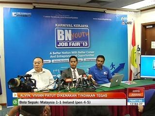 Alvin,Vivian patut dikenakan tindakan tegas