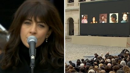 Hommage national : Camélia Jordana, Nolwenn Leroy et Yaël Naïm chantent "Quand on n'a que l'amour"